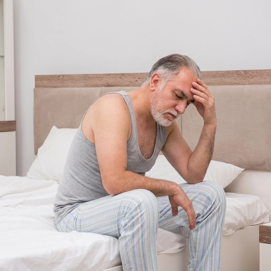 a man with erectile dysfunction